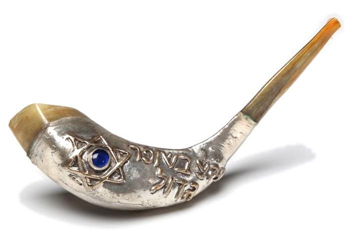 Silver shofar