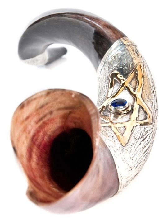 Silver shofar