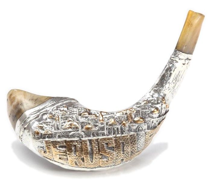 Silver shofar