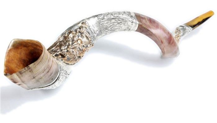 Silver shofar