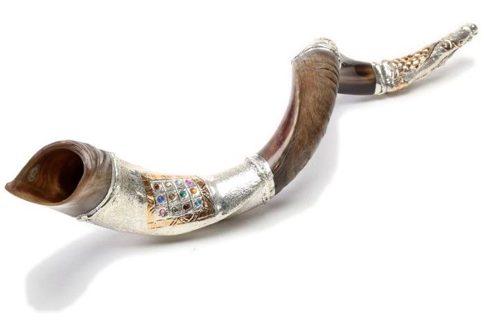 Silver shofar